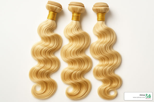 Blonde Bombshell Alert! Stunning Water Wave Bundles for Sale