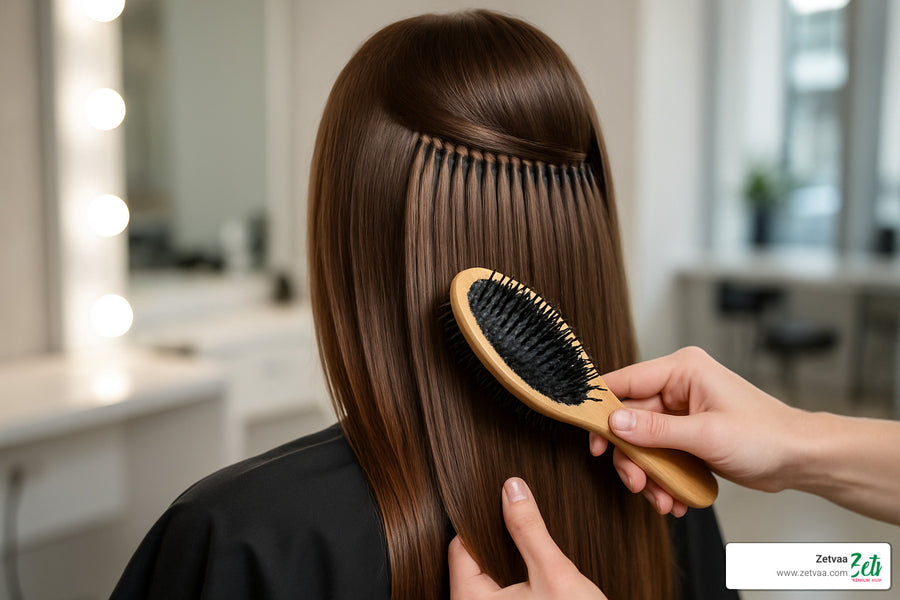 Itip Extensions Care Made Easy: Brush, Wash, Slay!