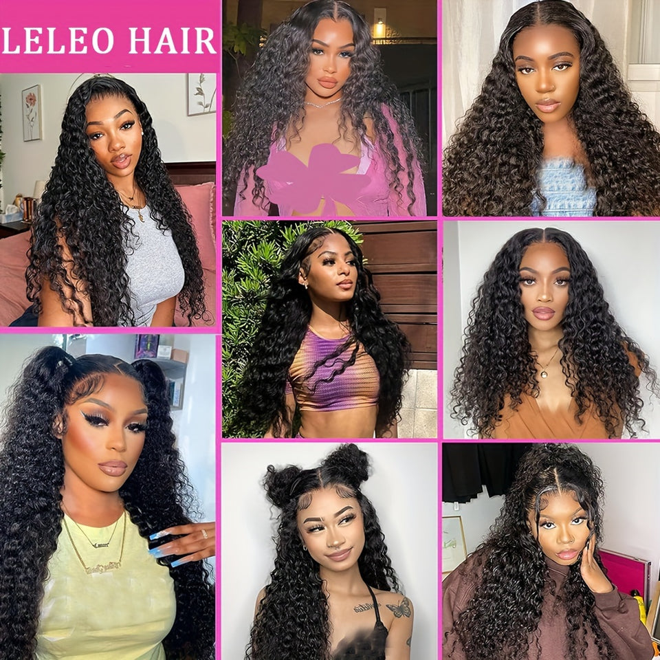 [200% Ready To Wear 5x5 Wig] 200% Ready To Wear 5x5 Bye Bye Knots Water Wave Human Hair Wig | Brazilian Virgin Hair Pre Plucked With Baby Hair | 5x5 Lace Closure Wigs For Women