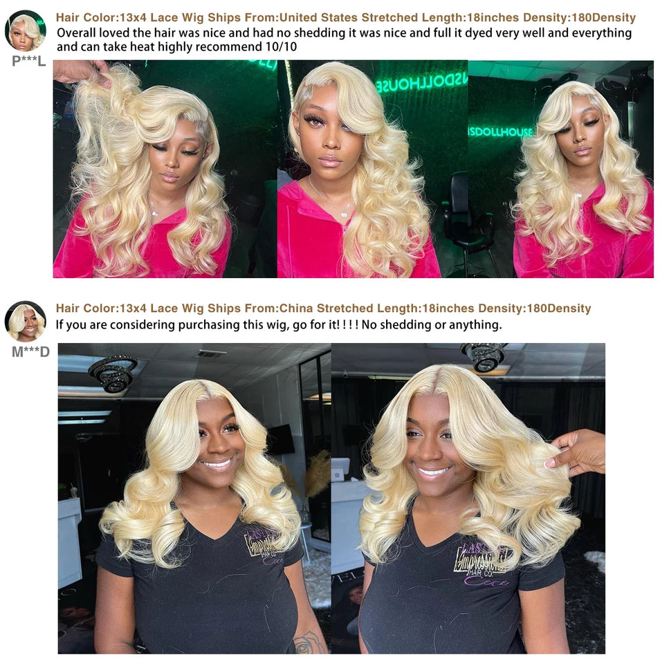 Belle 613 Blonde Body Wave HD Lace Wig