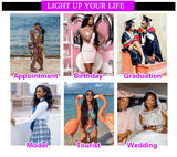 13x6 Chocolate Brown Lace Front Wig Human Hair 200% Density Body Wave Wigs HD Lace Frontal Wigs Pre Plucked Brown Colored Wigs