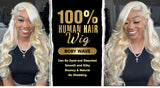 Belle 613 Blonde Body Wave HD Lace Wig