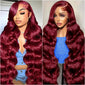 Raquel 99J Body Wave wigs 13x4 13x6 HD Lace Frontal 200 Density