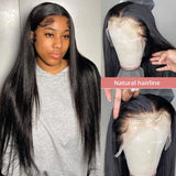 Hd Lace Frontal Wig 13x6 13x4 Lace Front Wig Human Hair 40Inch Bone Straight Transparent 360 Full Lace Human Hair Wigs for Women