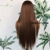 Chocolate Brown Lace Front Wig 13x4 Brown Wig Lace Front Wig for Women 13x4 13x6 lace Human Hair Wig for Daily Wear 40 46 inches