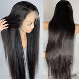 360 Lace Frontal Human Hair Wigs Pre Plucked For Black Women Brazilian 30 Inch Hd Transparent 13x4 Bone Straight Lace Front Wig