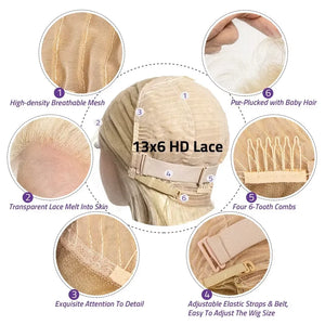Belle 613 Blonde Body Wave HD Lace Wig