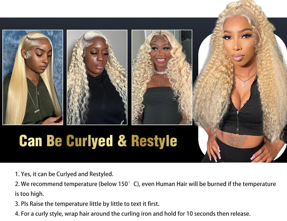 Belle 613 Blonde Body Wave HD Lace Wig