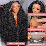 Ama 300% High Density Loose Deep Wave HD Lace Frontal