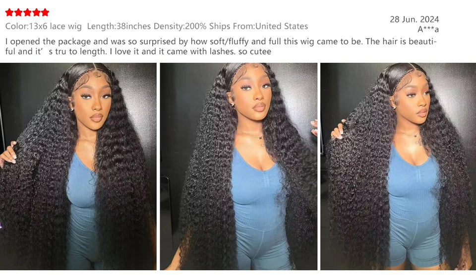 Fafa Deep Water Wave Curly Frontal
