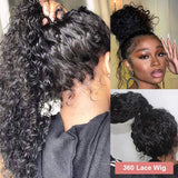 Ama 300% High Density Loose Deep Wave HD Lace Frontal
