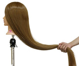 NEVERLAND 30'' 75cm long thick hairs practice Training Head Hairdressing Styling Synthesis Training Mannequin Doll Head