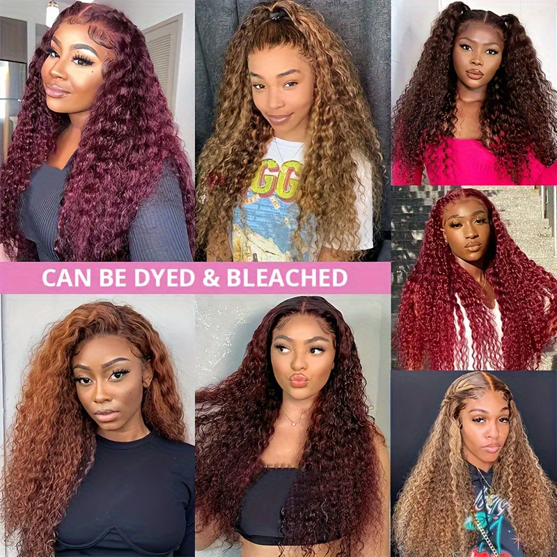 [200% Ready To Wear 5x5 Wig] 200% Ready To Wear 5x5 Bye Bye Knots Water Wave Human Hair Wig | Brazilian Virgin Hair Pre Plucked With Baby Hair | 5x5 Lace Closure Wigs For Women