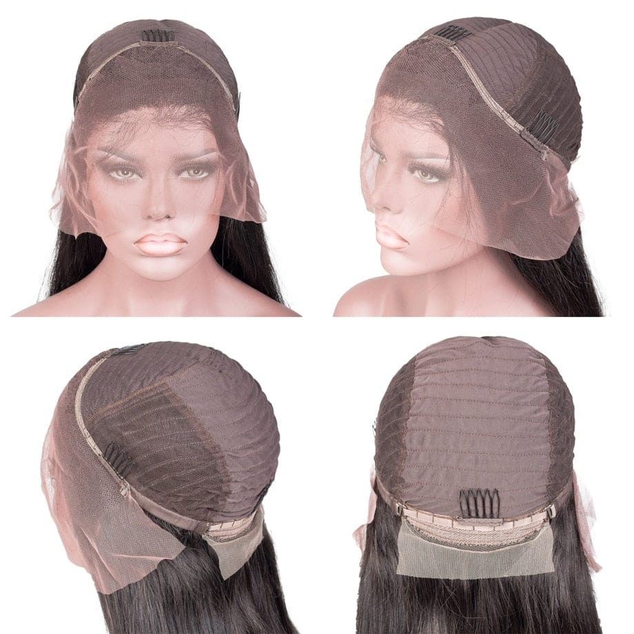 Zetvaa 30 32 Inch Curly Human Hair Deep Wave Frontal Wigs For Black Women Brazilian 13x4 HD Wet And Wavy Water Wave Lace Front Wig