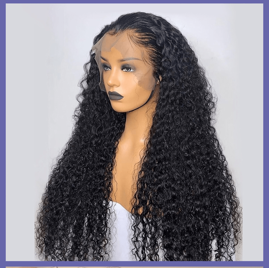 Zetvaa 30 34 Inch Loose Deep Wave HD Frontal Wigs for Women Curly Human Hair Brazilian 13x4 Wet And Wavy Water Wave Full Lace Front Wig