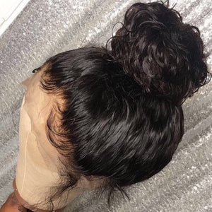 Zetvaa 360 Full Lace Wig Human Hair Pre Plucked 13x4 Lace Frontal Wigs For Women 30 32 Inch Water Wave Lace Front Wig Hd Curly Ponytail