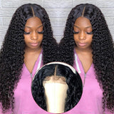 Zetvaa 7 pcs/lot wholesale afro kinky curly human hair wig 4×4 lace closure wig Brazilian lace front human hair Wigs for women