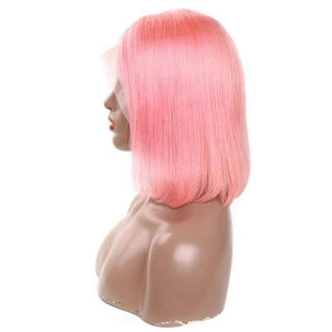 Zetvaa Brazilian Bob Lace Front Straight Human Hair Wig