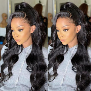 Zetvaa HD Transparent Body Wave Lace Front Human Hair Wigs For Black Women 4x4 13x4 Lace Frontal Closure Wig Pre Plucked With Baby Hair