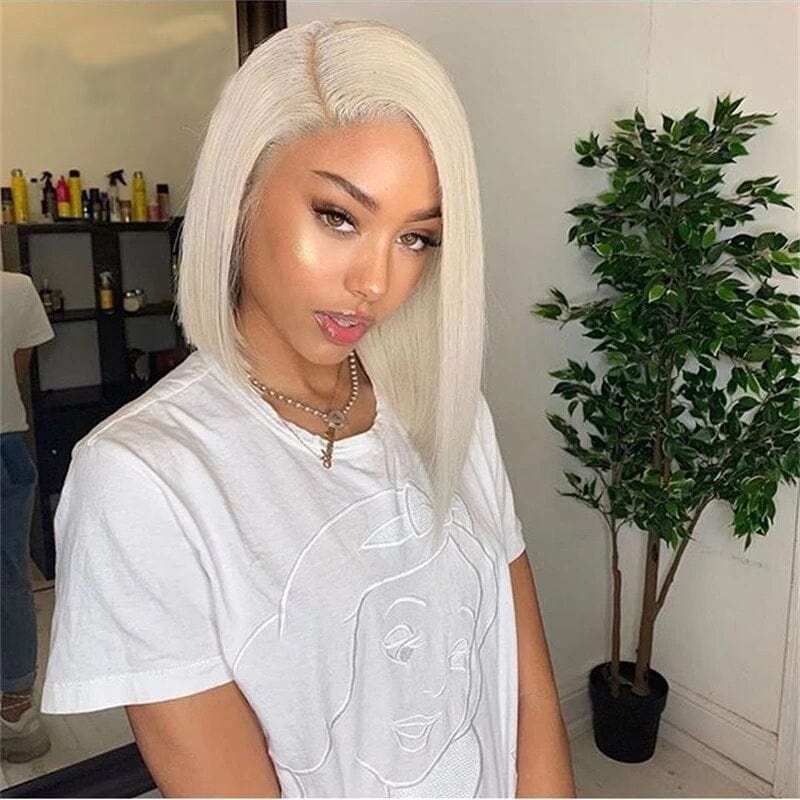 Zetvaa wig 150/180 Density 13x6 Blonde Brazilian Curly Wig