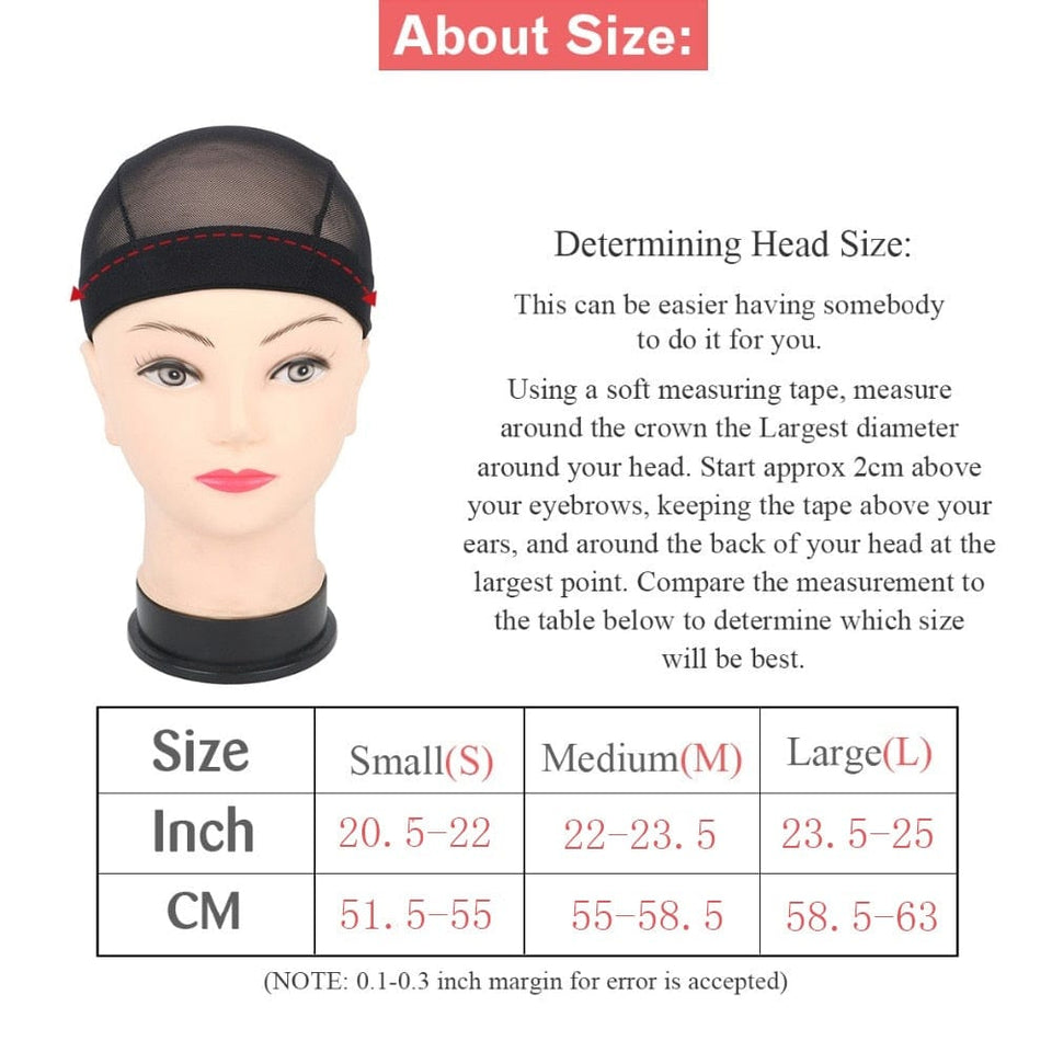Zetvaa Wig Cap Soft Hairnets 5Pcs/Lot Mesh Cap For Wig Caps For Making Wigs Glueless Hair Net Wig Liner Send A Gift