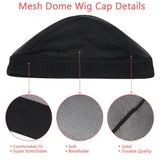 Zetvaa Wig Cap Soft Hairnets 5Pcs/Lot Mesh Cap For Wig Caps For Making Wigs Glueless Hair Net Wig Liner Send A Gift