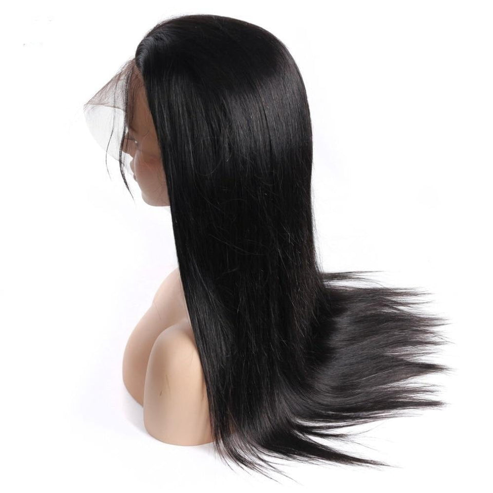 Zetvaa Wigs Blonde Lace Front Wig Brazilian Straight 13x4 Lace Front Human Hair Wigs