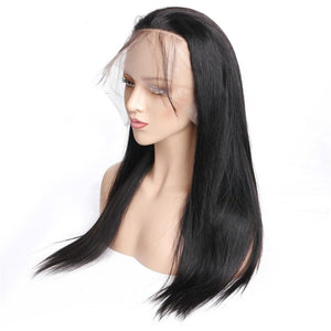 Zetvaa Wigs Blonde Lace Front Wig Brazilian Straight 13x4 Lace Front Human Hair Wigs