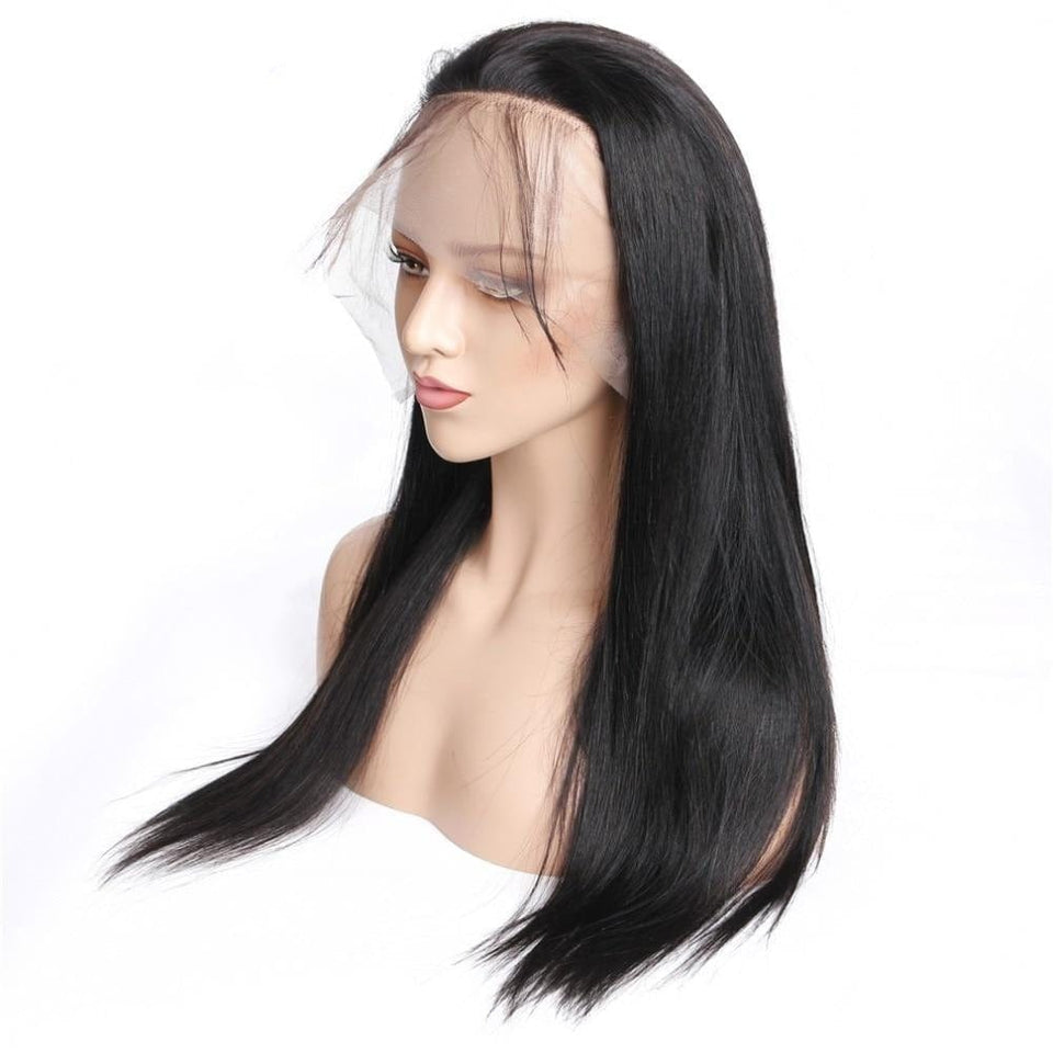 Zetvaa Wigs Blonde Lace Front Wig Brazilian Straight 13x4 Lace Front Human Hair Wigs